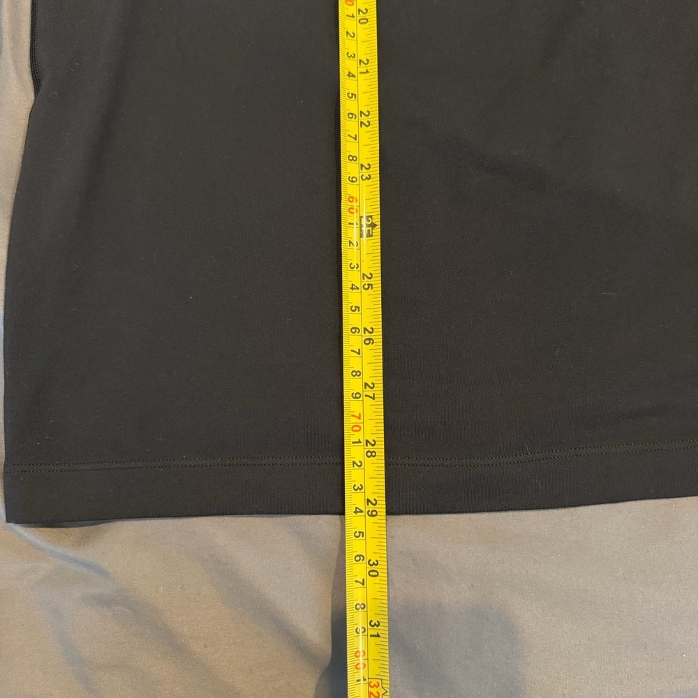 Lululemon Shirt Mens XLarge Black Short Sleeve Crewneck Casual Minimalist Tee - Picture 4 of 5